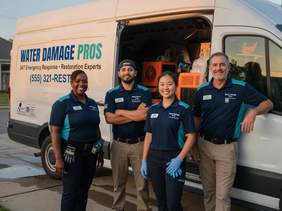 Water Damage Restoration company in Bantry, ND